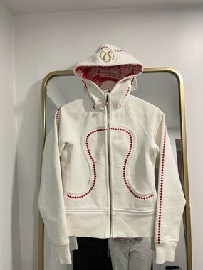 RARE lululemon special edition 2010 Olympics hoodie gold full zip size 4